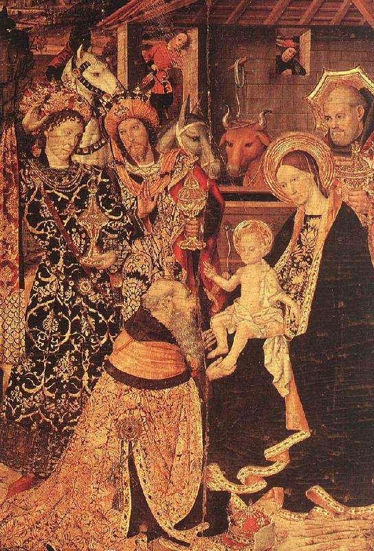 HUGUET, Jaume The Flagellation of Christ dg oil painting image